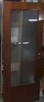 2 Portas de madeiras envidraçadas 80 x 200