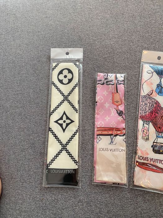 Apaszka LV Louis Vuitton Monogram chusta bandeau prezent