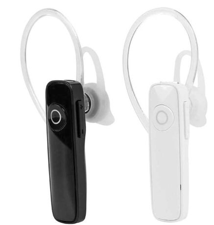 NOWY zestaw słuchawkowy Bluetooth biały czarny głośnomówiący słuchawka