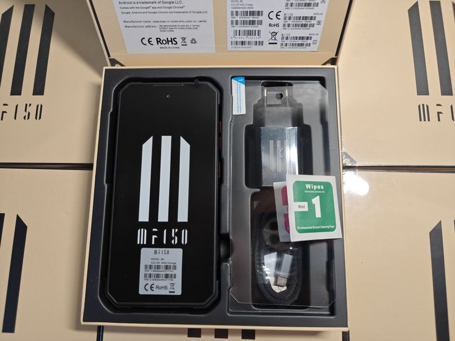 10000Мач 6+256GB Oukitel F150 B2 Два Экрана Ночное видение IP68/69K