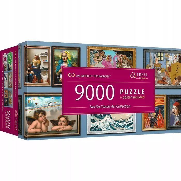 Puzzle 9000 elementów. Not So Classic Art Collection. Trefl