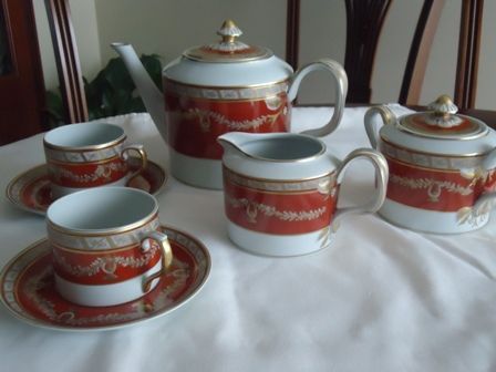 Serviço de chá Liras Vista Alegre