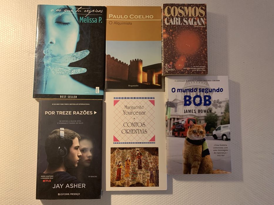 vários livros para jovens e adultos