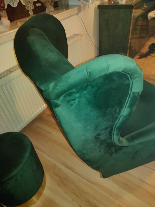 Wypoczynek narożnik, fotel i pufy