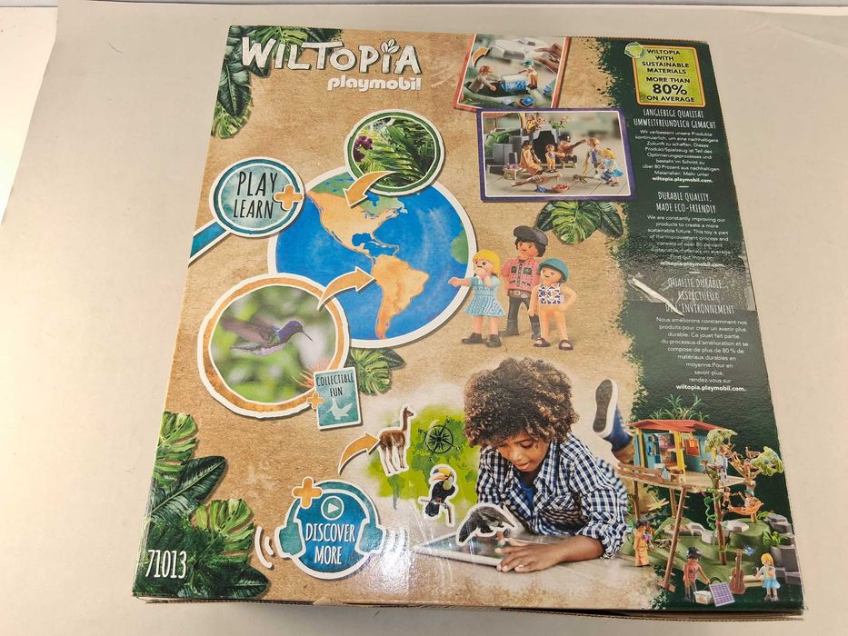 Q165 Zestaw PLAYMOBIL Wiltopia Dom Na Drzewie Z Figurkami 71013