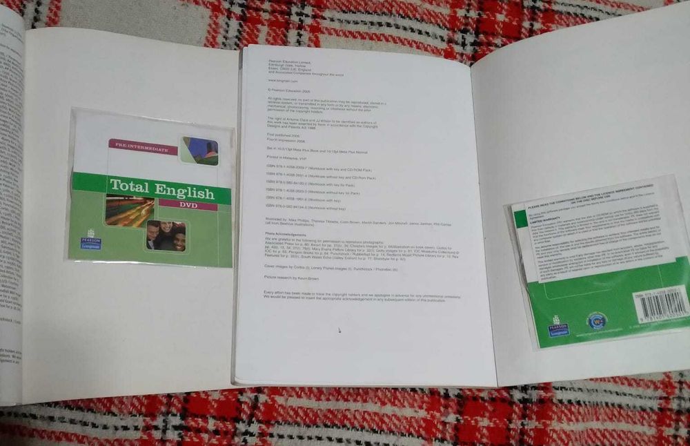 Total English Pre-Intermediate podręcznik + ćwiczenia + 2 x CD komplet