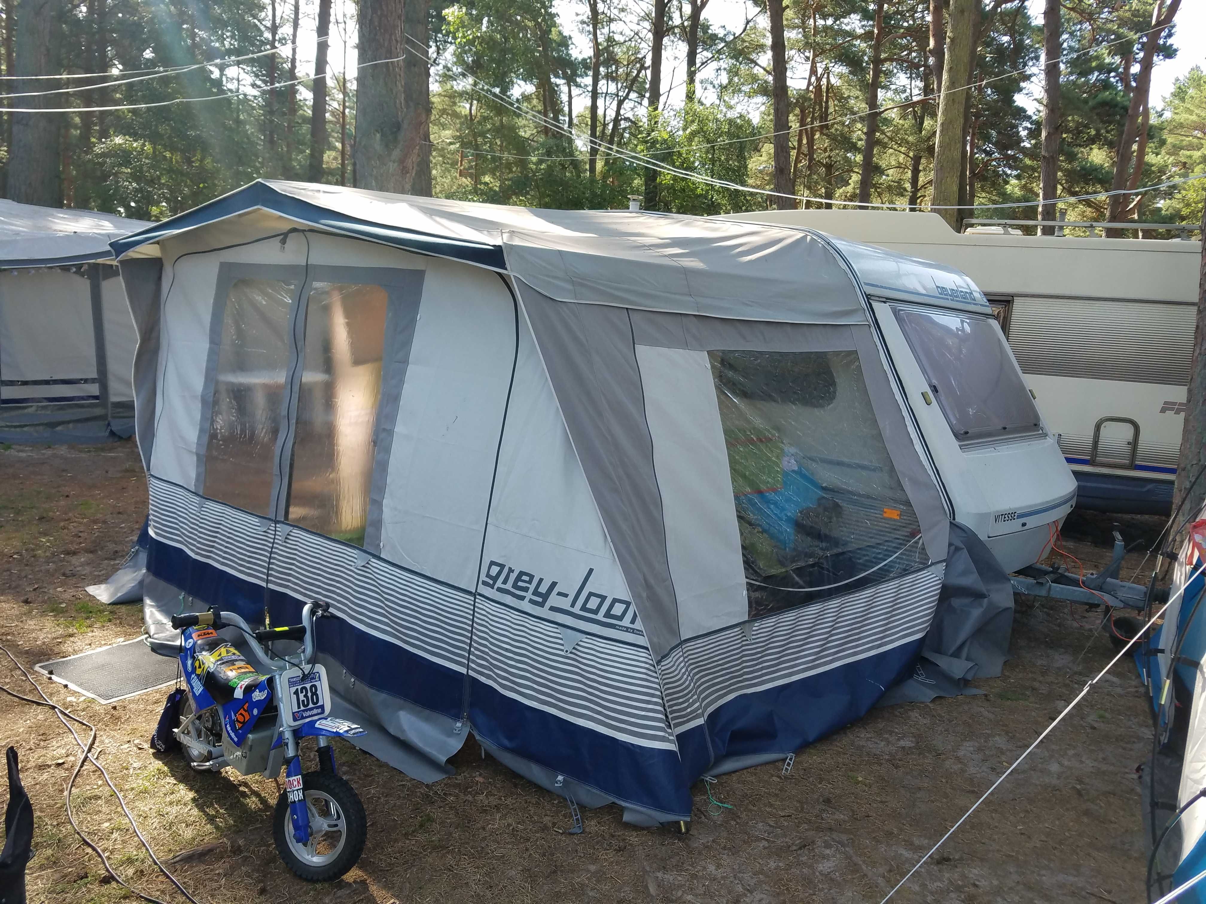 Przyczepa campingowa Beyerland vitese 350 z przedsionkiem Wrocław