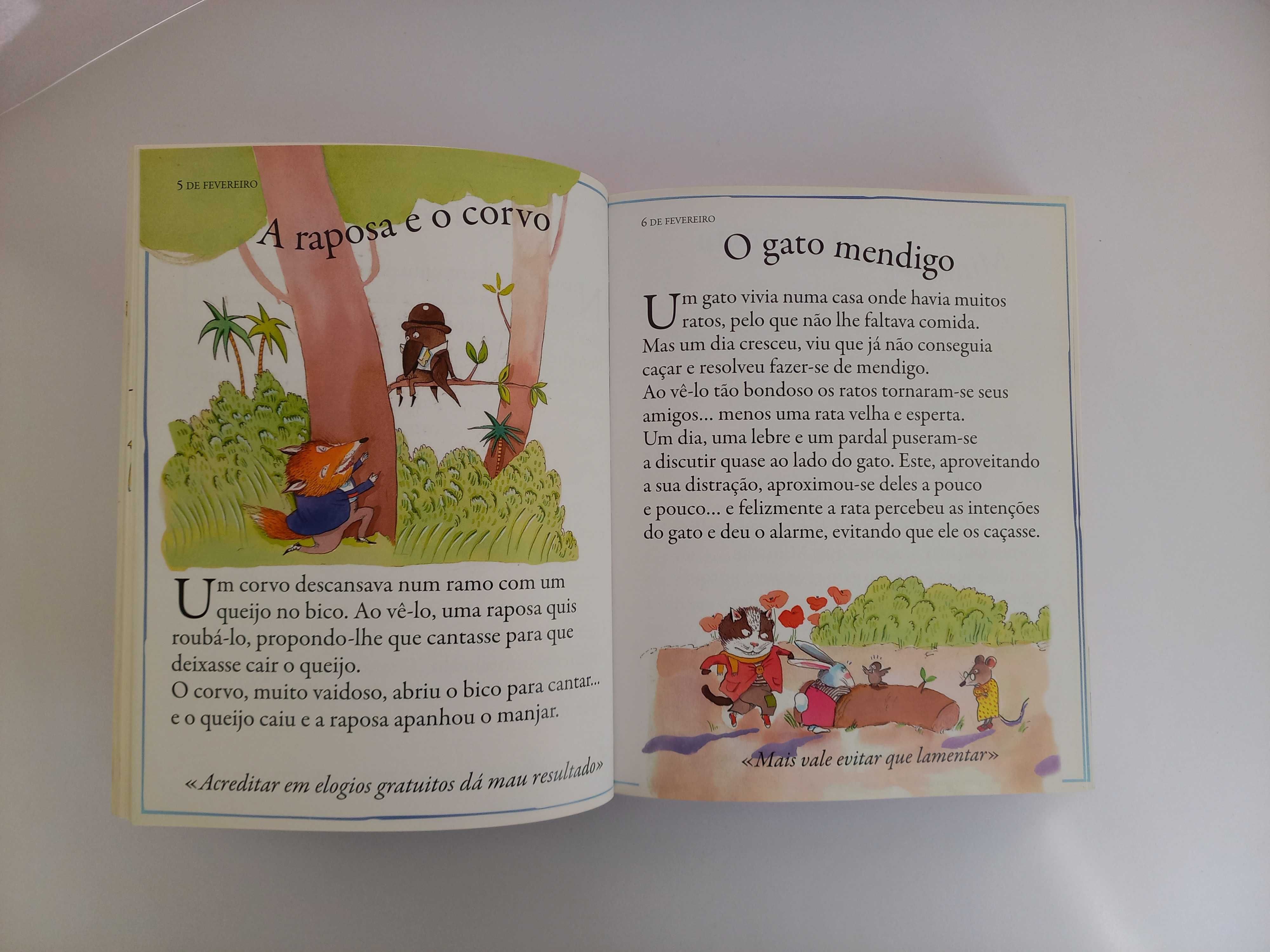 Livro "365 Fábulas da Avózinha"