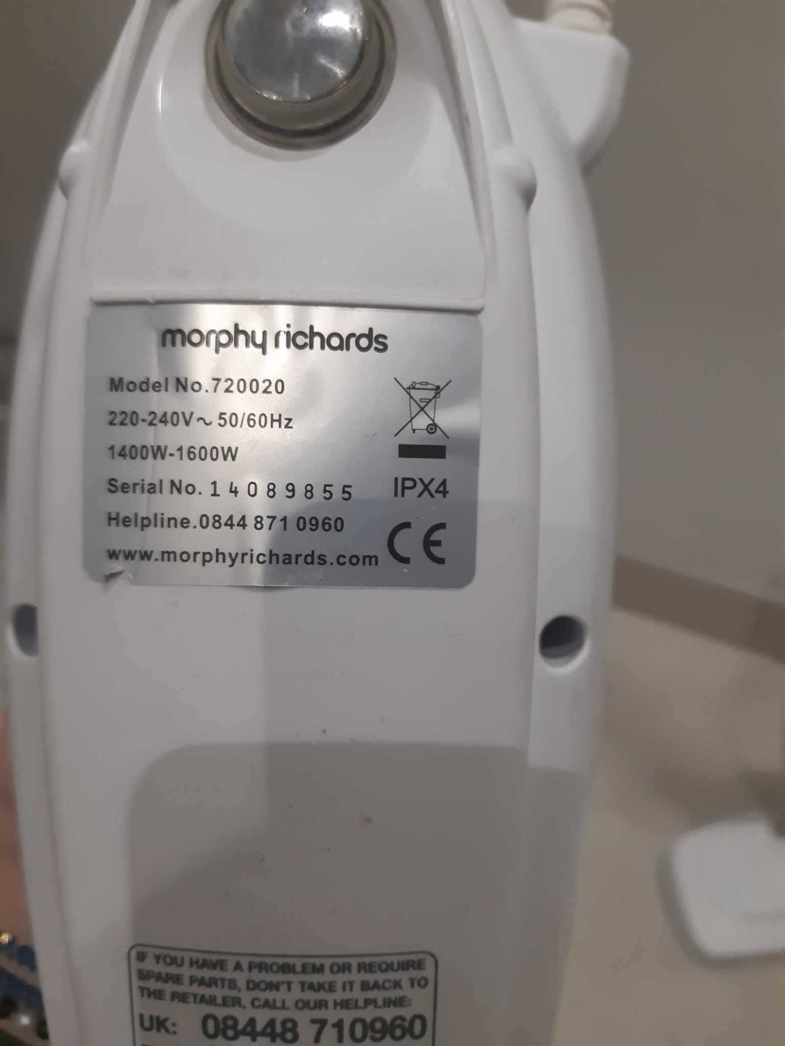 Mop Parowy 9 w 1 morphy richards