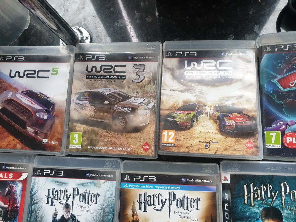 Ps3 gry jurasic world avengers Little Big planet Harry Potter wrc