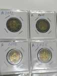 Moedas de 2 euros para troca