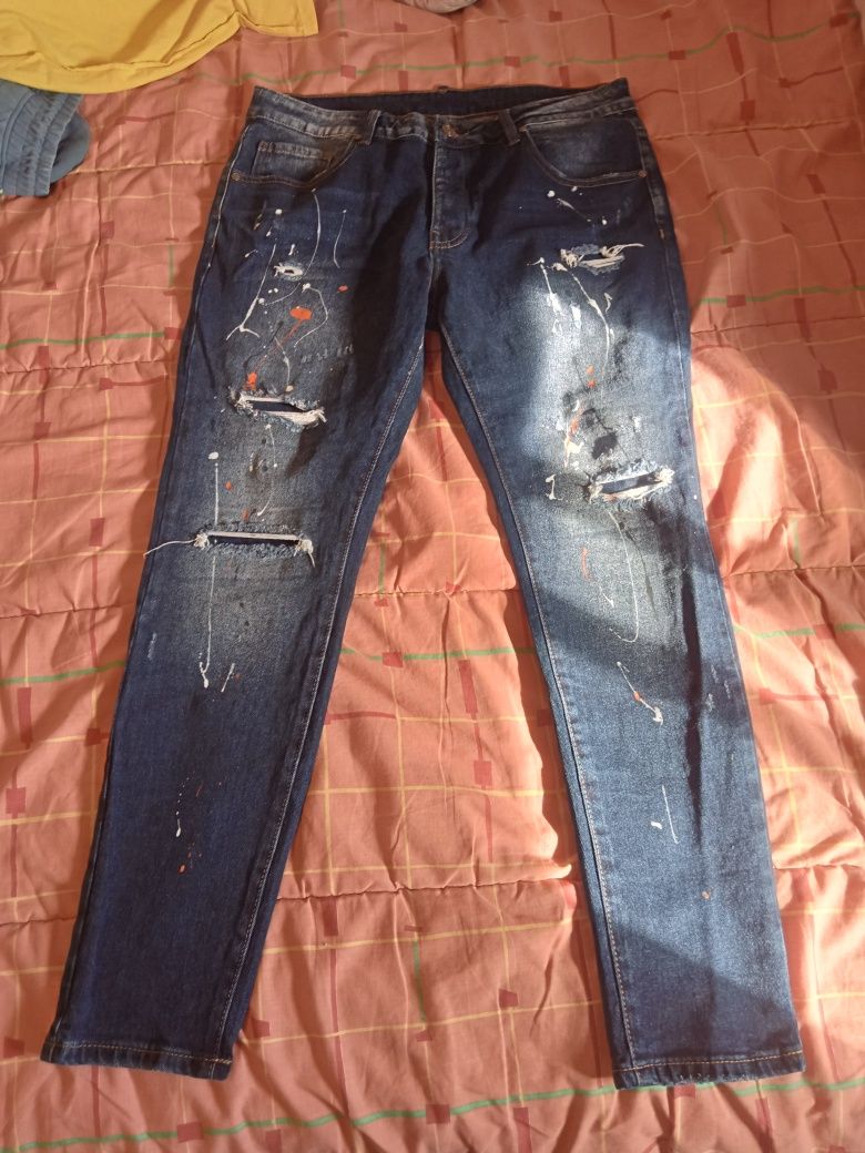 Calça jeans azul