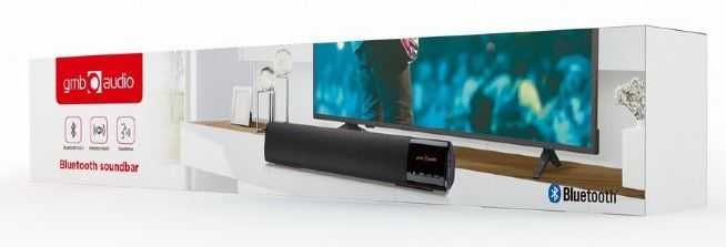 Coluna Bluetooth SoundBar | MicroSD | USB | Jack 3.5 | Bateria | 10w