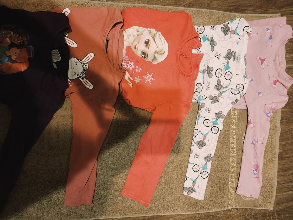 Koszulki dł i krótki rękaw dziewczęce