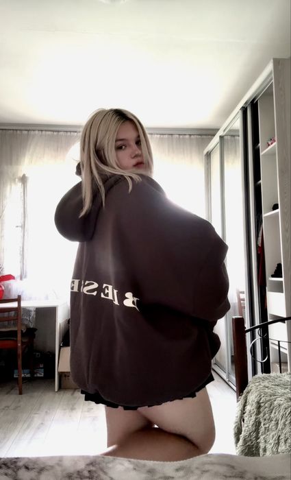 Худі «BLESSED» оверсайз