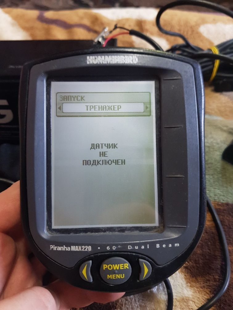 Продам ехолот humminbird piranha max 220