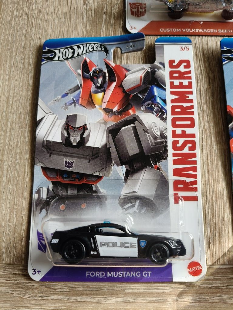 Hot Wheels Silver Series Transformers