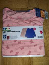 Nowe bluzeczki dla dziewczynki roz. 98/104