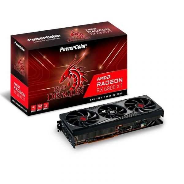 Radeon RX 6800 XT PowerColour Red Dragon 16GB [com fatura e garantia]