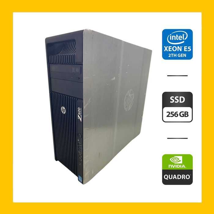 Робоча станція HP Z620/Xeon E5-2660v2/32GB DDR3/256GB SSD/Quadro M2000