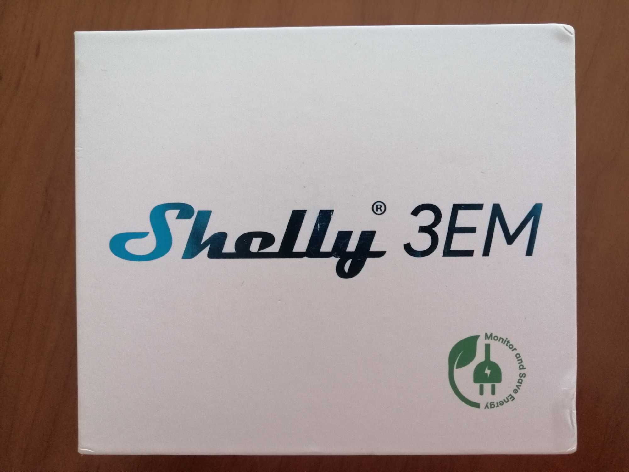 Shelly Núcleo 120A Módulo WiFi, pinças, medidor