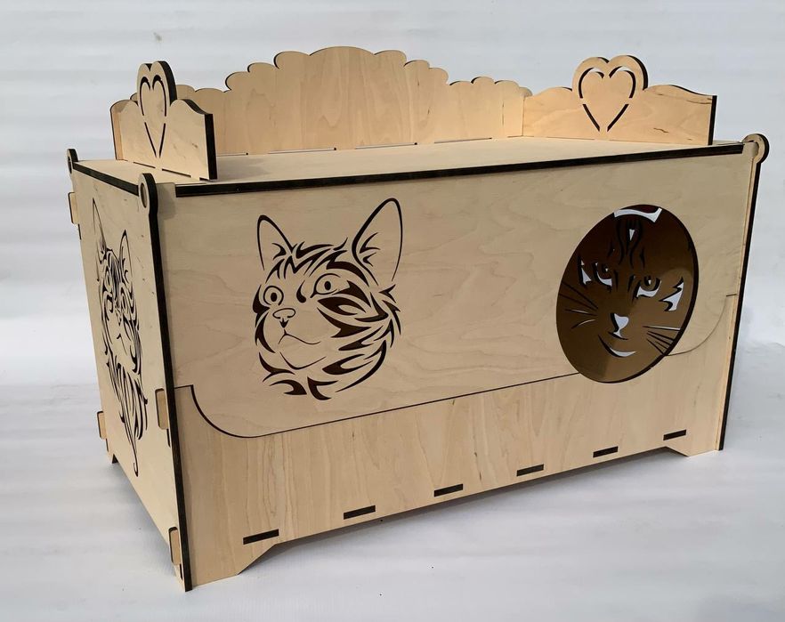 Родилка родильня домик для кота будинок для котика