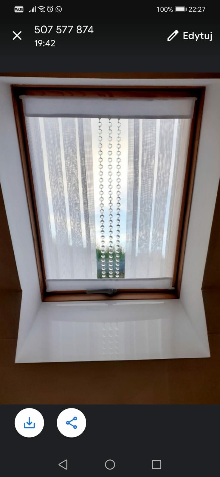 Ekrany nowoczesne Firany Panele do okna dachowego