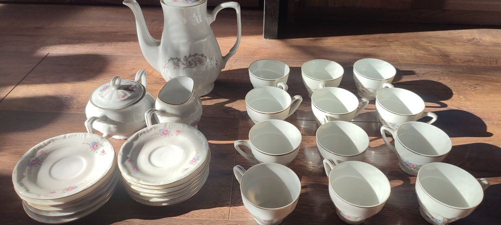 Zestaw kawowy Bogucice stan bdb