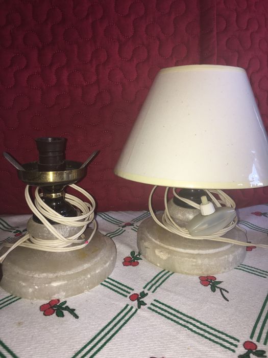 Candeeiro de mesa candeiro marfinite mulher bronze cobre viado madeira