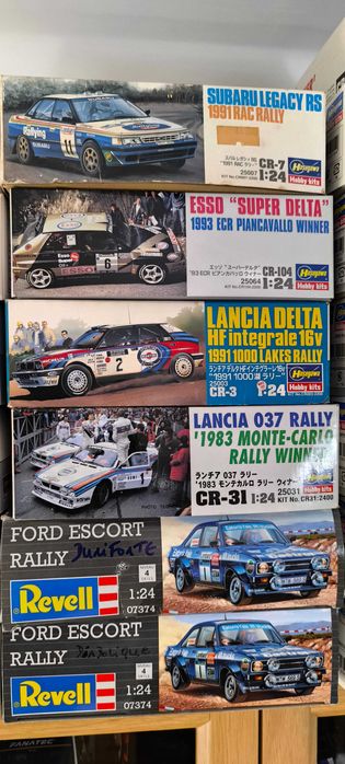 1/24 Kits Tamiya, Hasegawa, decalques Studio 27,  Reji