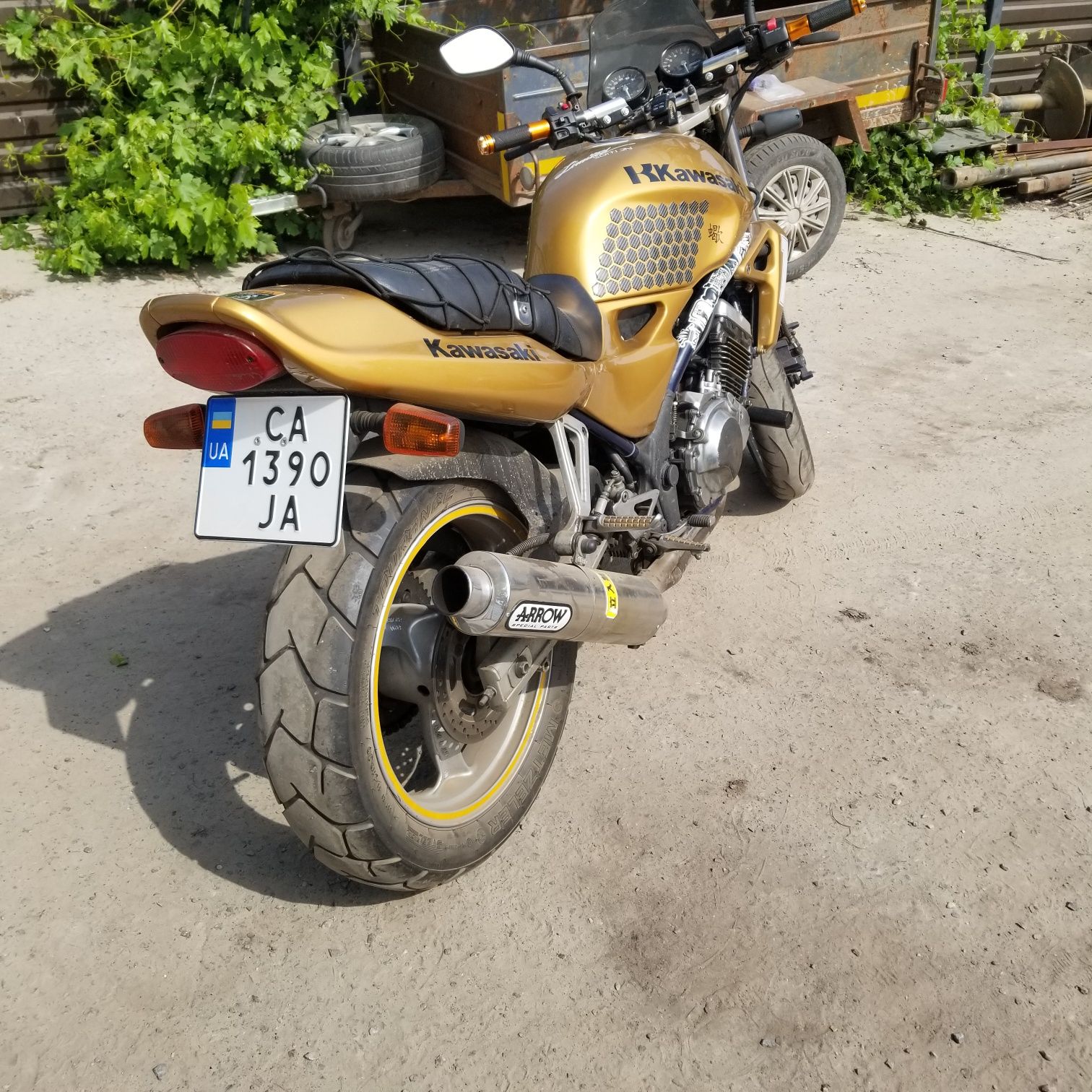 Kawasaki balius  1996р 250 куб 4 циліндра.