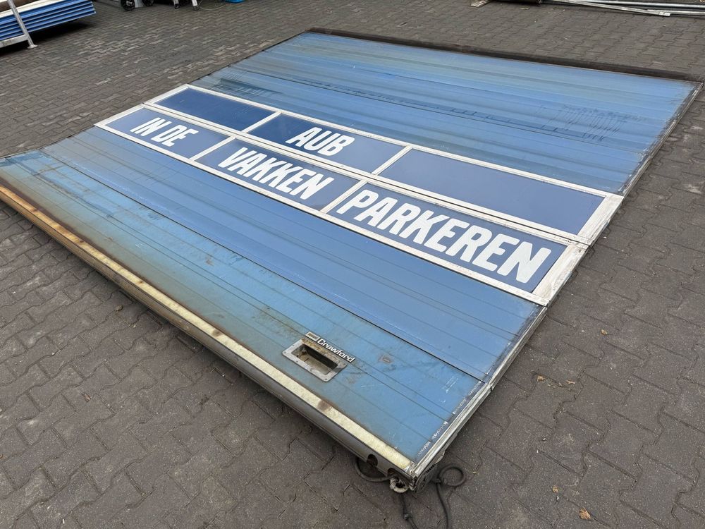Brama 4.04x3.75 segmentowa Crawford panelowa przemyslowa