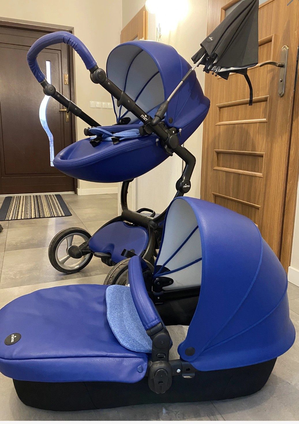 Wózek Mima Xari 3w1 Royal Blue