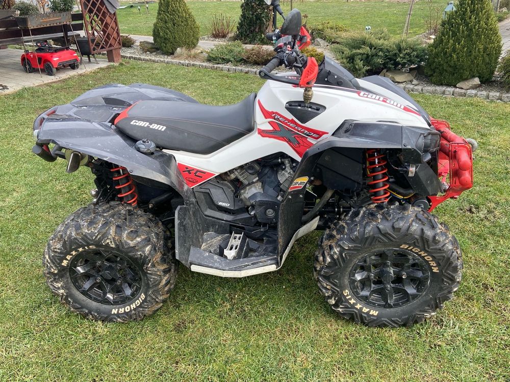 Grill lampa obudowa lamp bumper osłony nadkole can am renegade 650 xxc