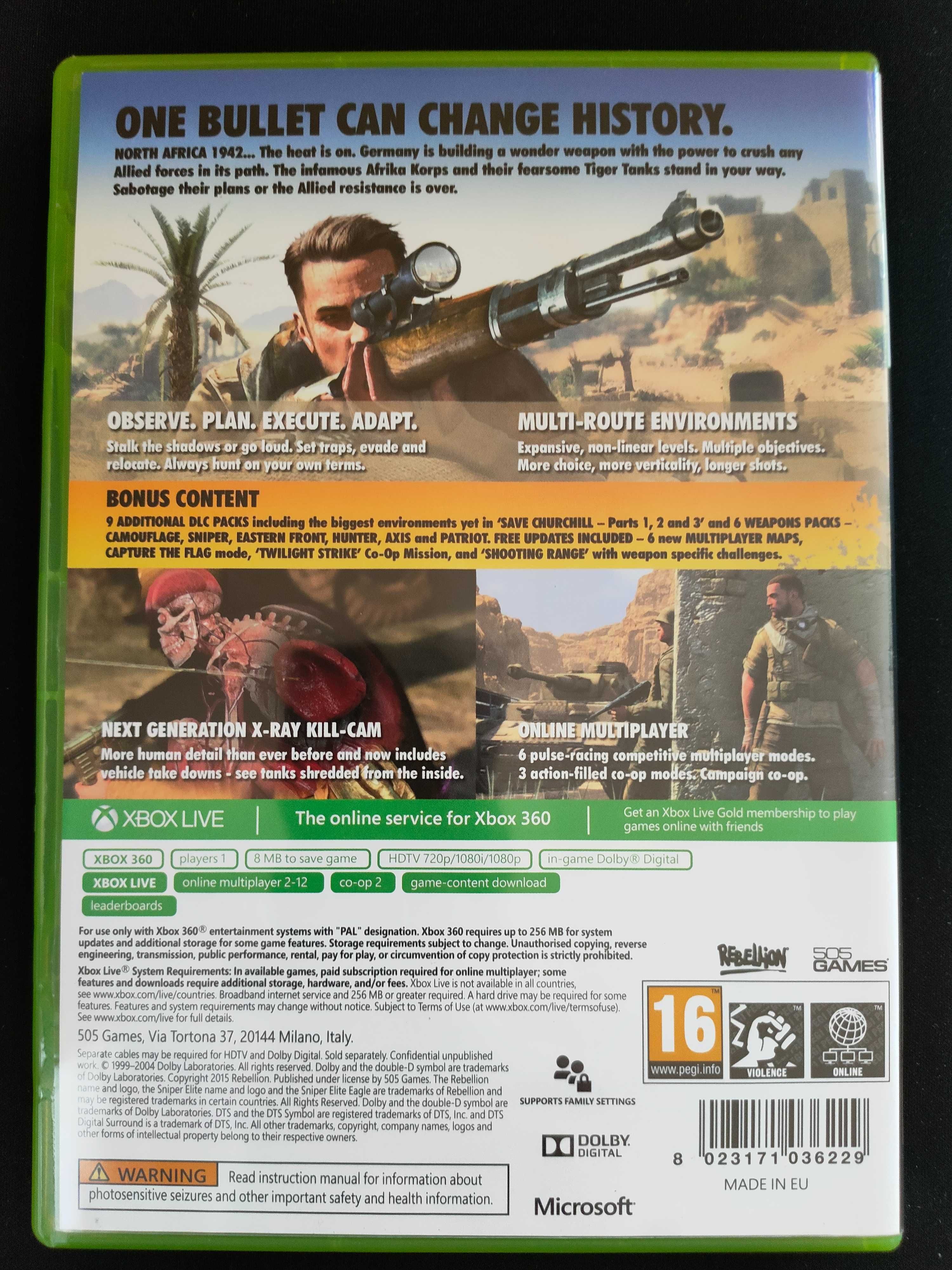 Sniper Elite 3 Ultimate Edition Xbox 360