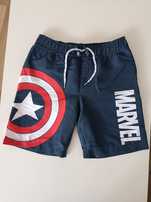 nieużywane Spodenki do pływania Marvel kąpielówki 128 cm ze sznurkiem
