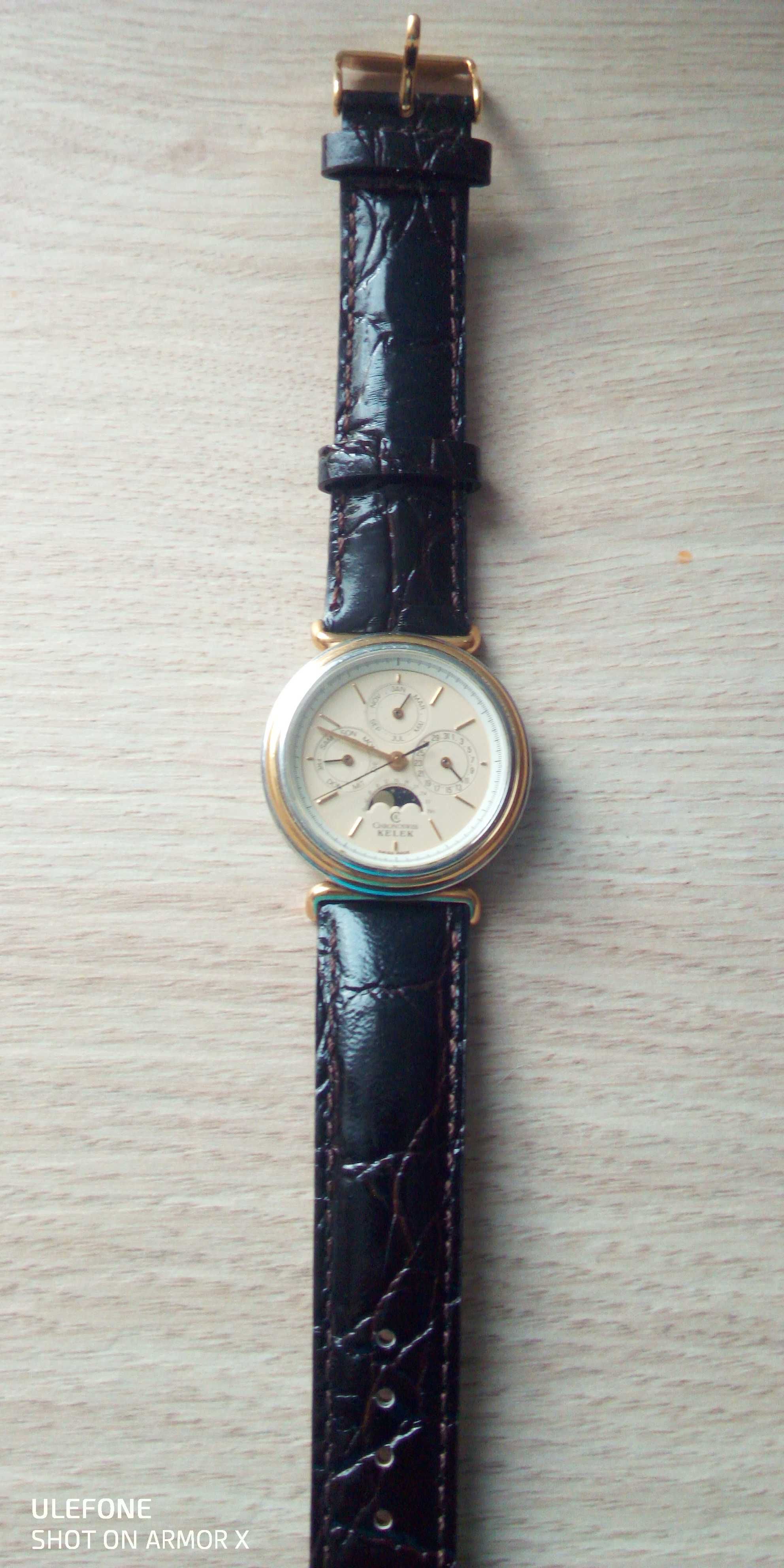 Piękny zegarek Chronoswiss Kelek MONDPHASE