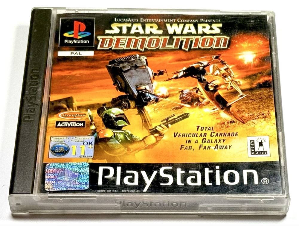 Star Waes Demolution Playstation 1 PSX PS1