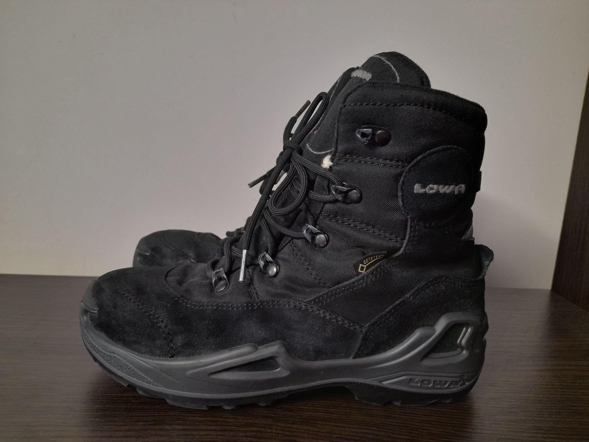 Детские высокие зимние сапоги LOWA Gore-Tex, 35