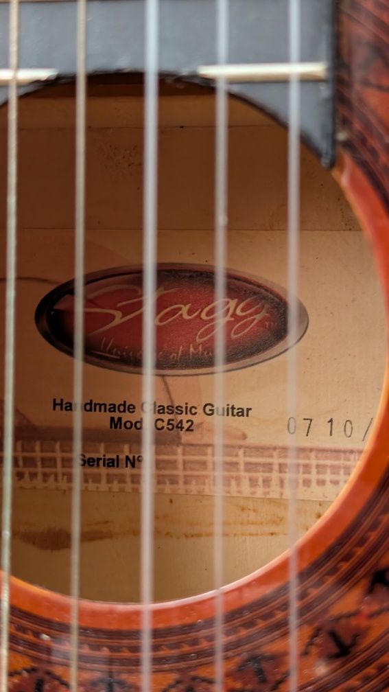Gitara klasyczna Stagg C542 – jak nowa! Idealna dla początkujących
