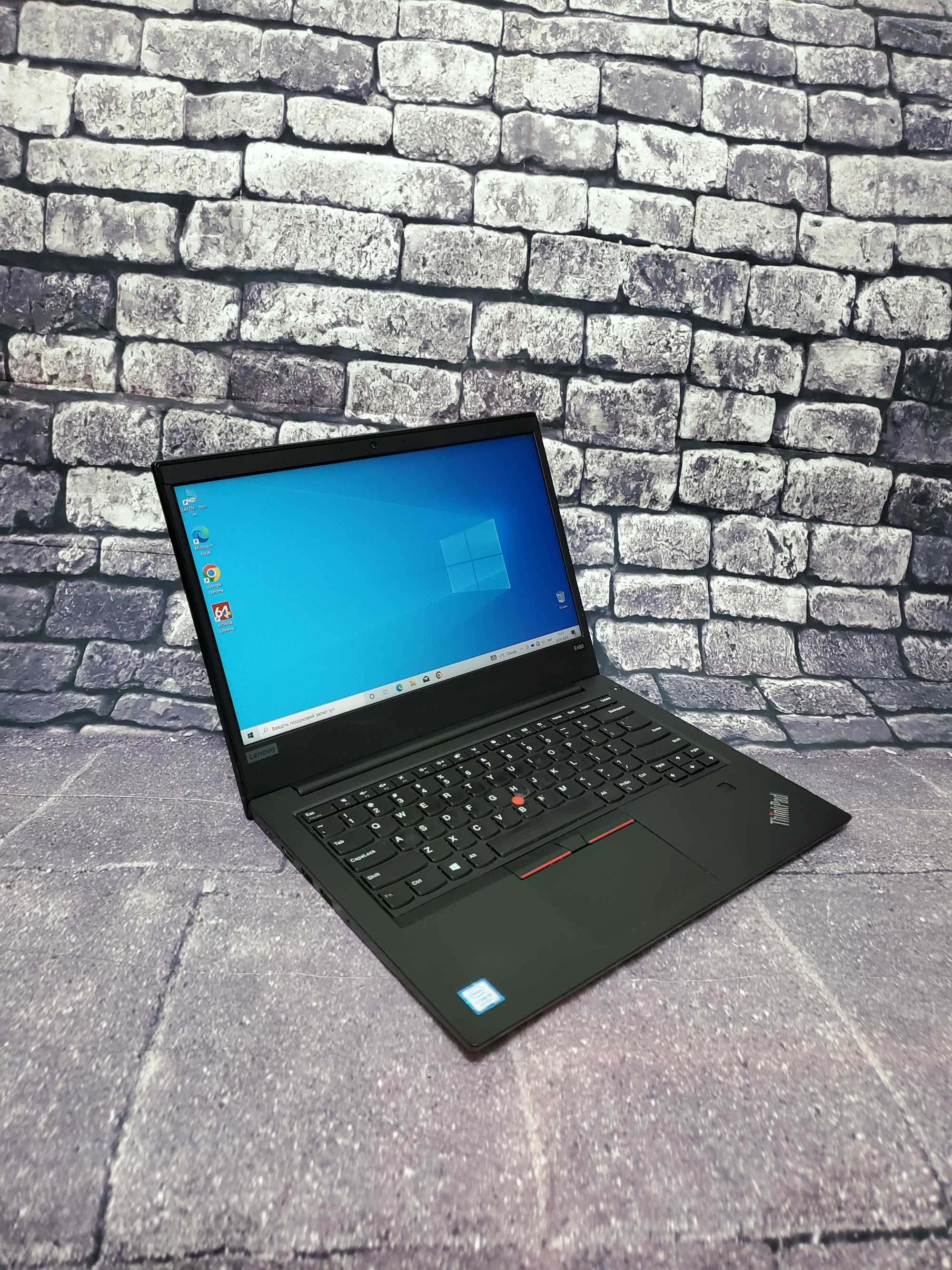 Lenovo ThinkPad E480 (14"FHD IPS, i5-8250U/8Gb/256GB SSD )