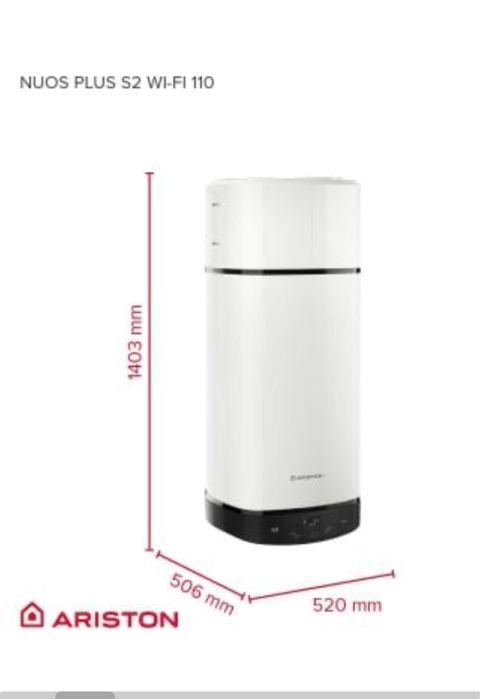Bojler pompa ciepła ARISTON Nuos Plus S2 80L