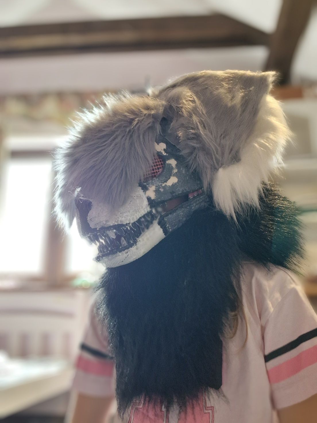 Fursuit dino mask