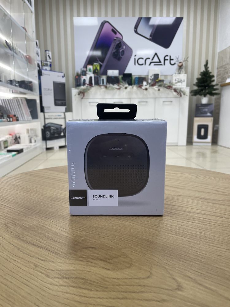 Портативна колонка Bose SoundLink Micro Black (783342-0100)