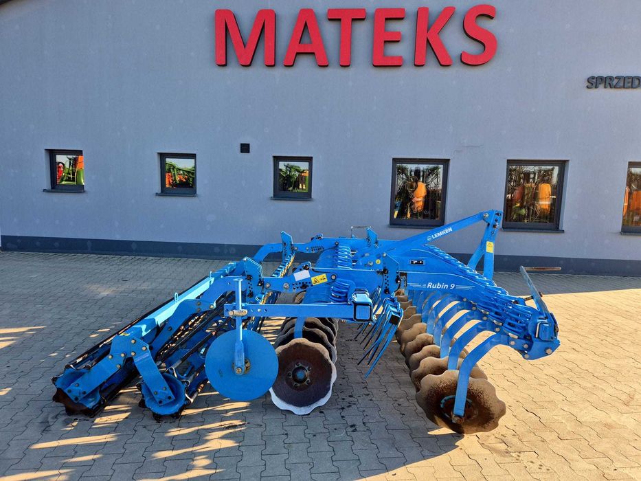 Brona talerzowa Lemken Rubin 9, 3000, 2016r Idealna 2 wały