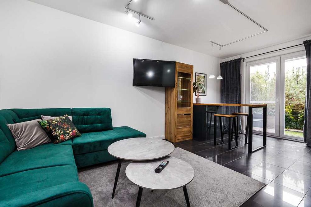 3 pokoje z ogródkiem, nowe budownictwo, osiedle zamknięte, hala