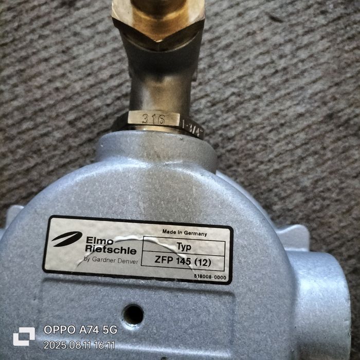 ELMO RIETSCHLE ZFP145(12) filtr próżniowy separator pyłu
