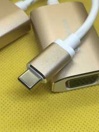 Переходник USB Type-C to VGA