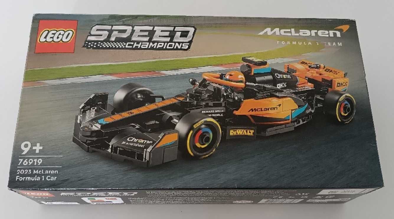NOWE klocki LEGO 76919 Speed Champions McLaren Formula 1 wersja 2023