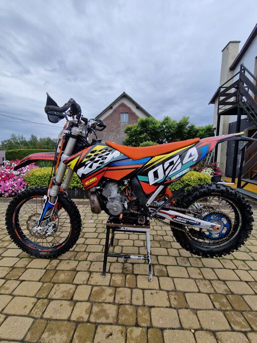 Ktm exc250. 2010r 2t plus koła SM SuperMoto